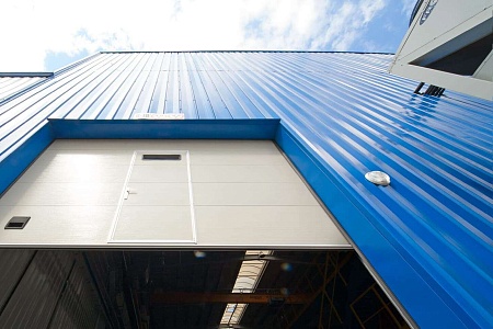 Секционные промышленные ворота