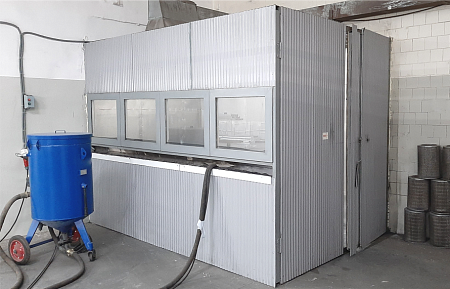 Пескоструйная обработка металлоизделий