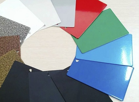 Порошковая покраска оцинкованной стали