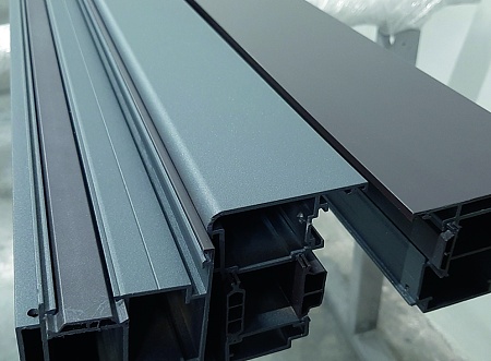 Покраска алюминиевого профиля