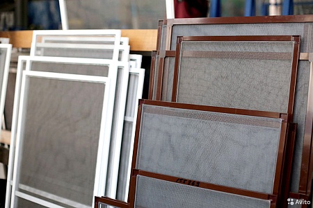 Противомоскитная сетка для дверей ПВХ