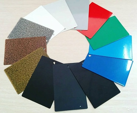 Покраска профиля для алюминиевых дверей