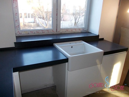 Столешницы и мойки из искусственного камня