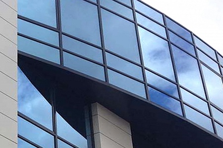 Стеклопакеты с цветным, матовым стеклом